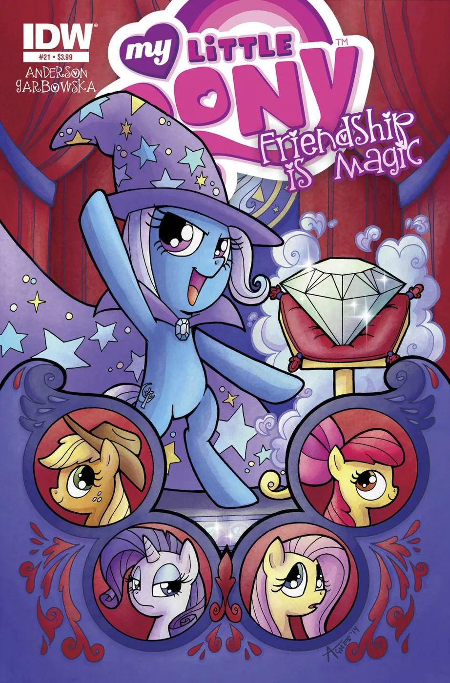 Cover of My Little Pony: Friendship Is Magic #21