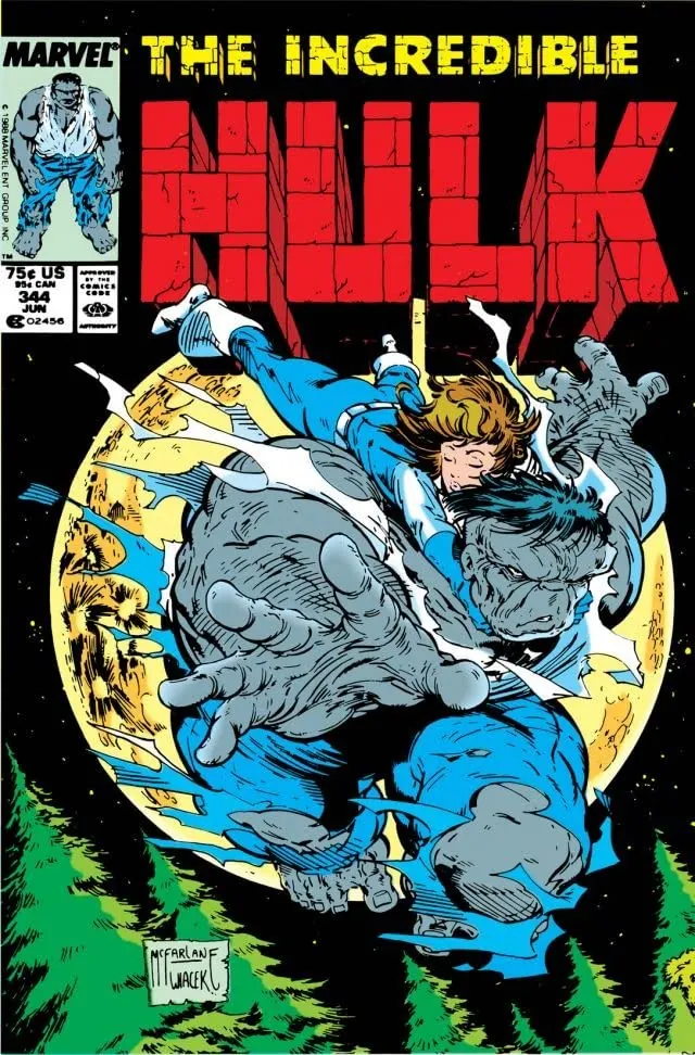 Cover of The Incredible Hulk #344