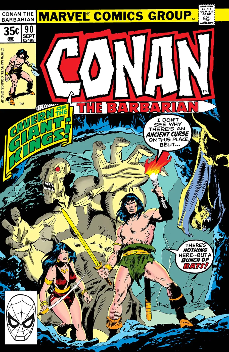 Cover of Conan the Barbarian #90