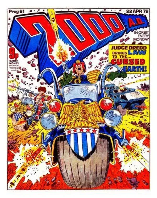 Cover of 2000 AD #61