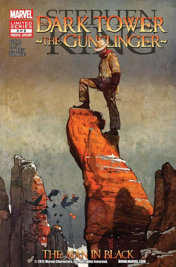 Cover of Dark Tower: The Gunslinger - The Man in Black #2