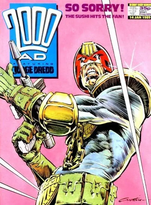 Cover of 2000 AD #609
