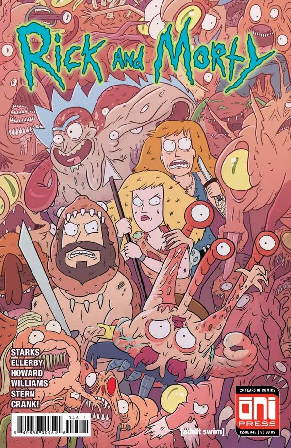 Cover of Rick and Morty #45