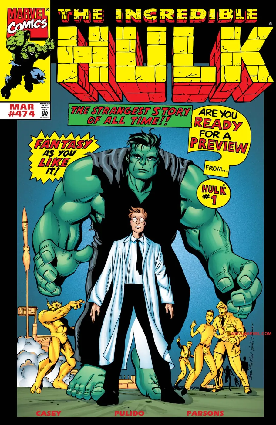 Cover of The Incredible Hulk #474