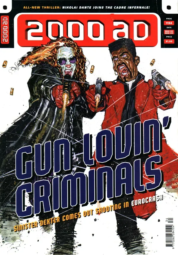 Cover of 2000 AD #1134