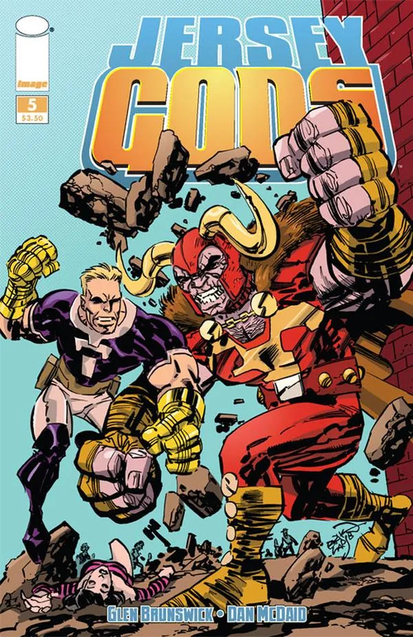 Cover of Jersey Gods #5