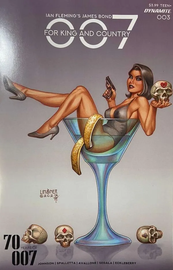 Cover of James Bond: 007, For King and Country #3