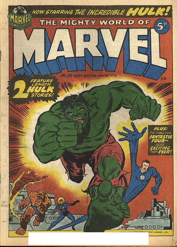 Cover of The Mighty World of Marvel #33
