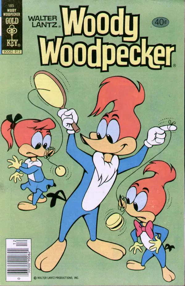 Cover of Walter Lantz Woody Woodpecker #185