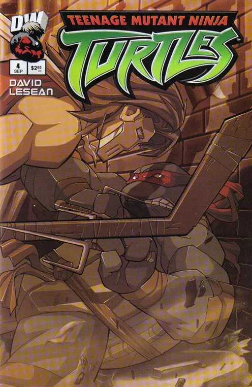 Cover of Teenage Mutant Ninja Turtles #4