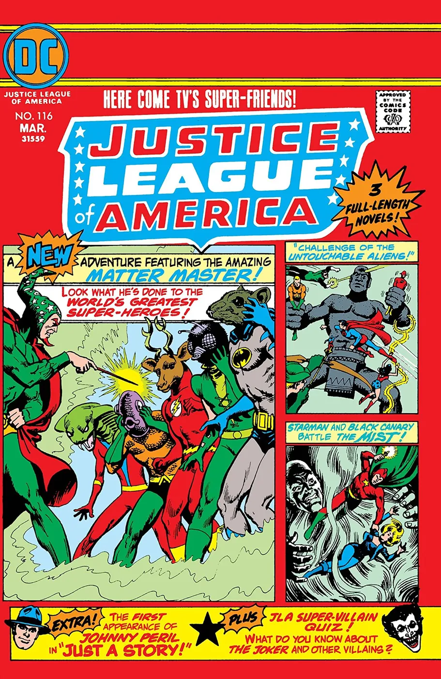 Cover of Justice League of America #116