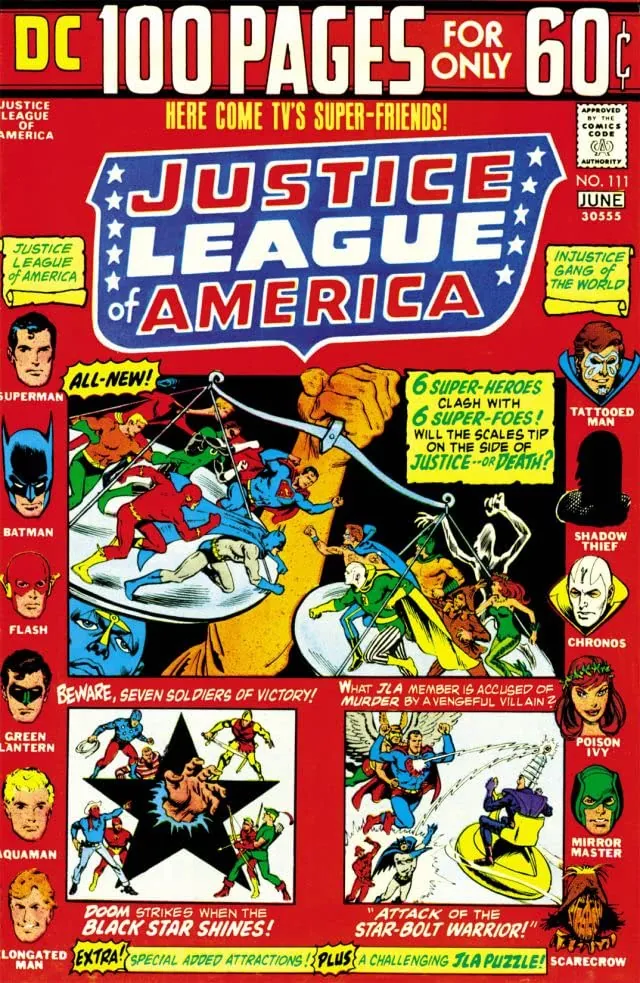 Cover of Justice League of America #111