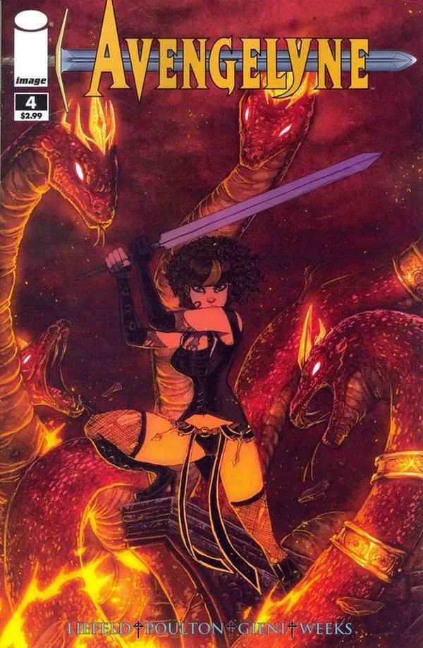 Cover of Avengelyne #4