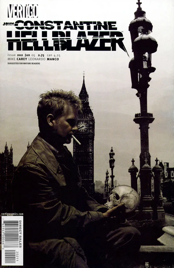 Cover of Hellblazer #202
