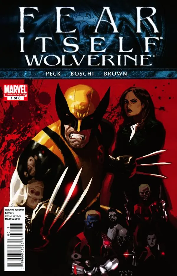 Cover of Fear Itself: Wolverine #1