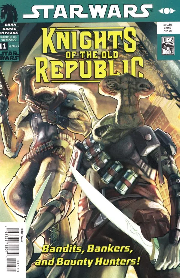 Cover of Star Wars Knights of the Old Republic #11