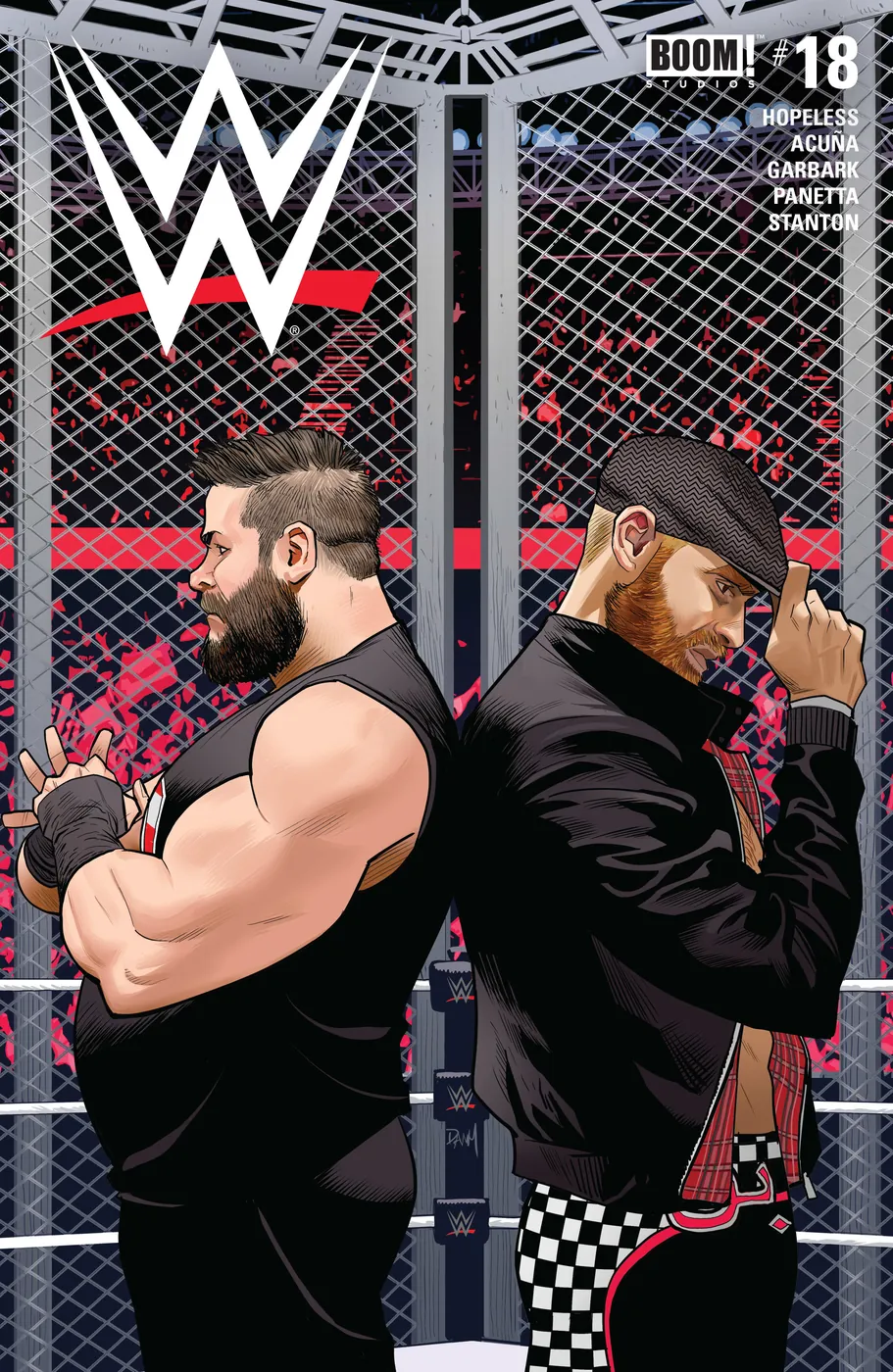 Cover of WWE #18