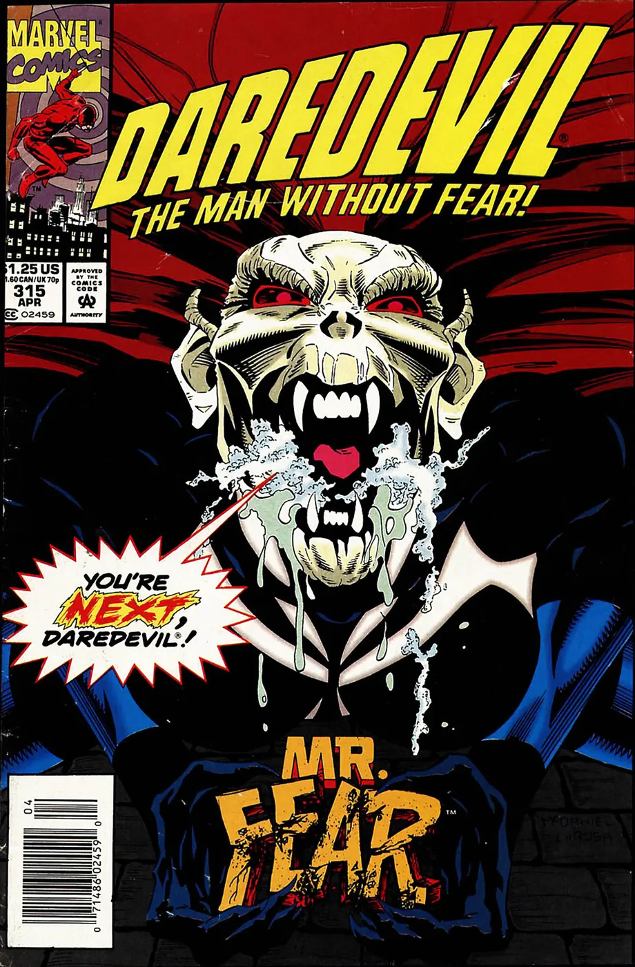 Cover of Daredevil #315