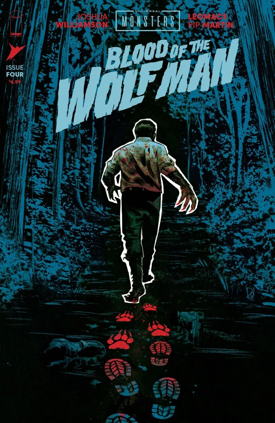 Cover of Universal Monsters: Blood of the Wolf Man #4