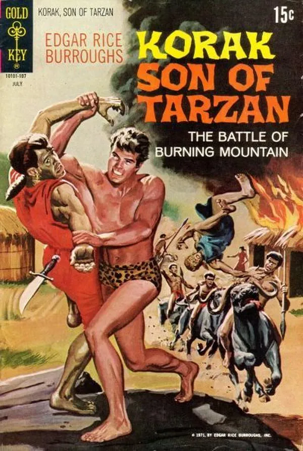 Cover of Edgar Rice Burroughs Korak, Son of Tarzan #42