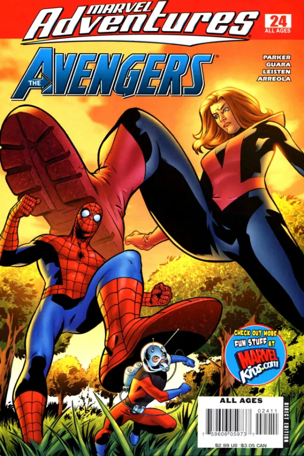 Cover of Marvel Adventures The Avengers #24