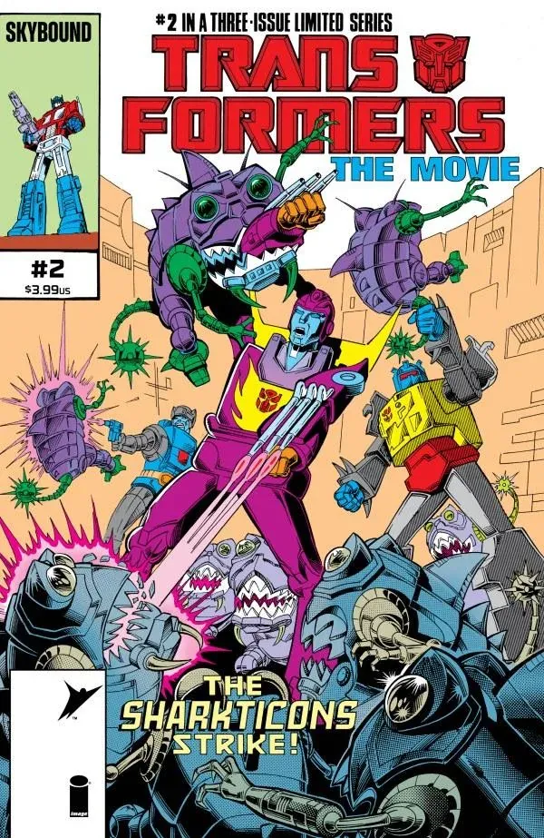 Cover of The Transformers: The Movie 40th Anniversary Edition #2