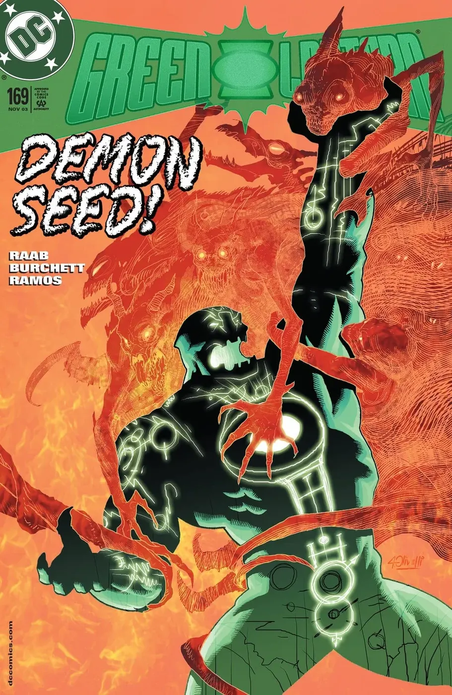 Cover of Green Lantern #169