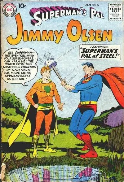 Cover of Superman's Pal, Jimmy Olsen #34