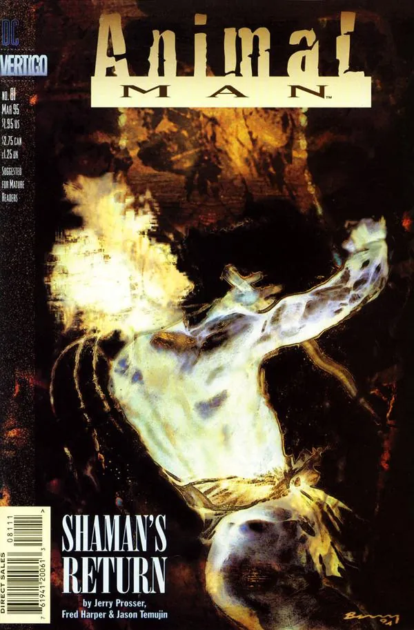 Cover of Animal Man #81