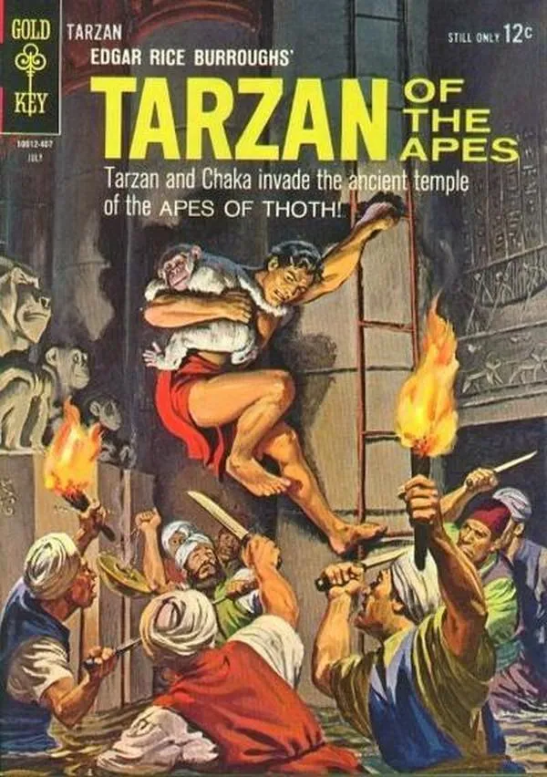 Cover of Edgar Rice Burroughs' Tarzan of the Apes #143