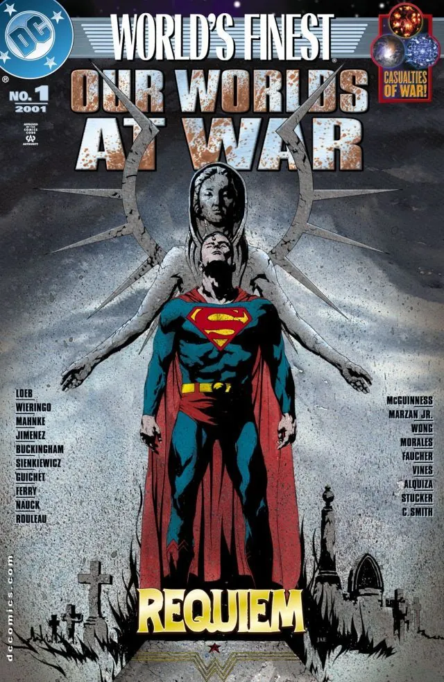 Cover of World's Finest: Our Worlds at War #1