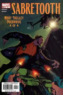 Cover of Sabretooth: Mary Shelley Overdrive #4
