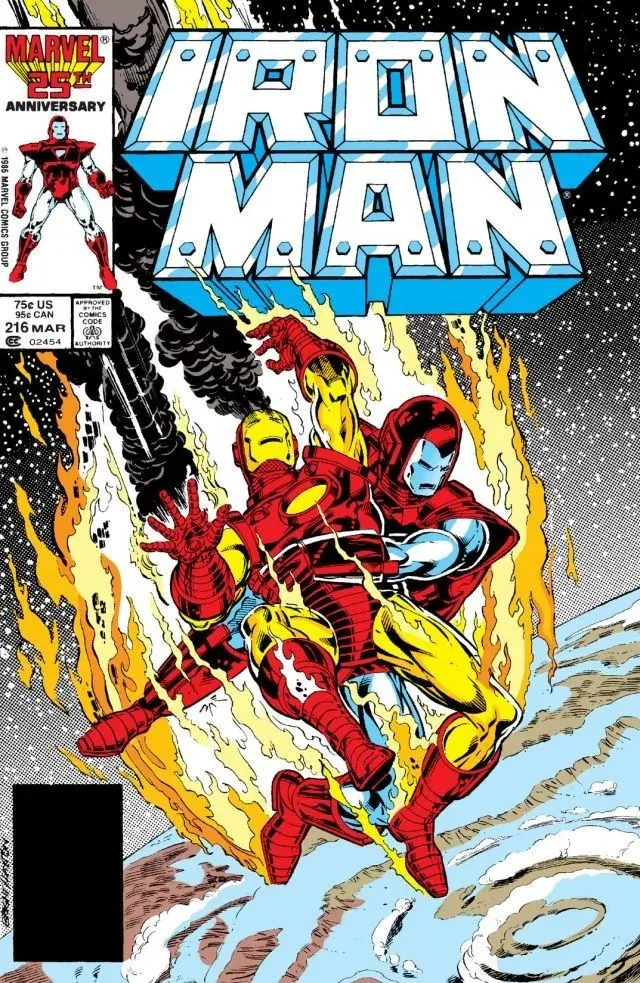 Cover of Iron Man #216