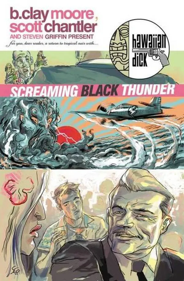 Cover of Hawaiian Dick: Screaming Black Thunder #1