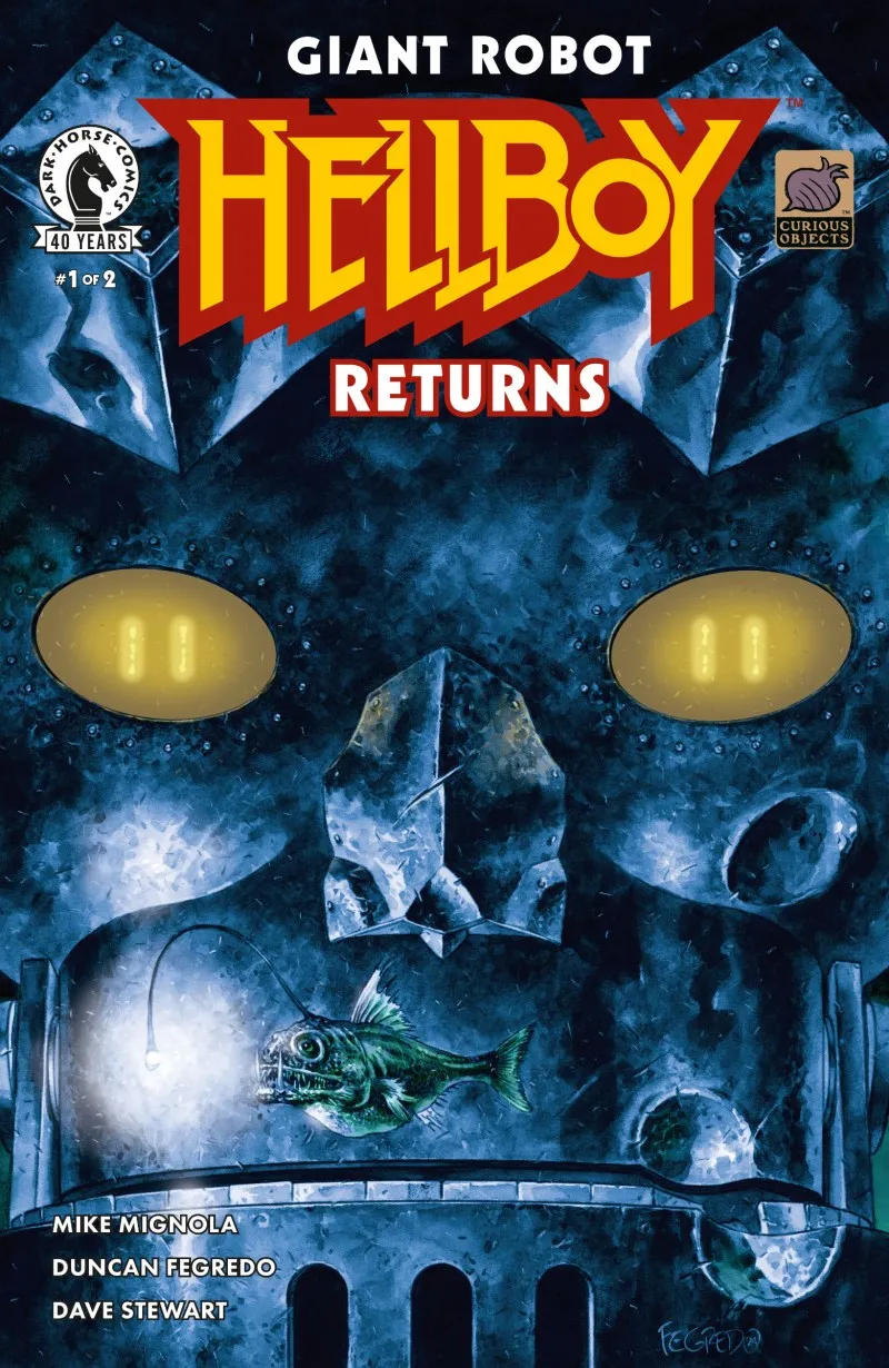 Cover of Giant Robot Hellboy Returns #1