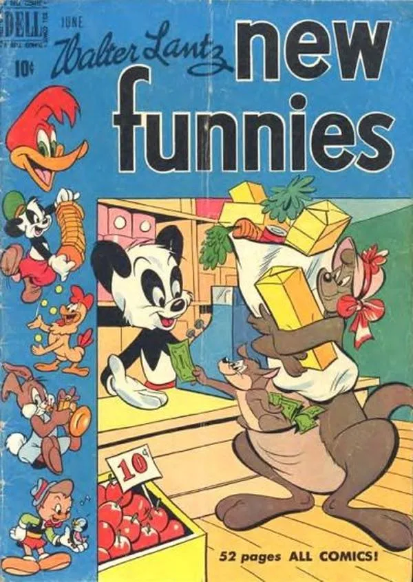 Cover of Walter Lantz New Funnies #160