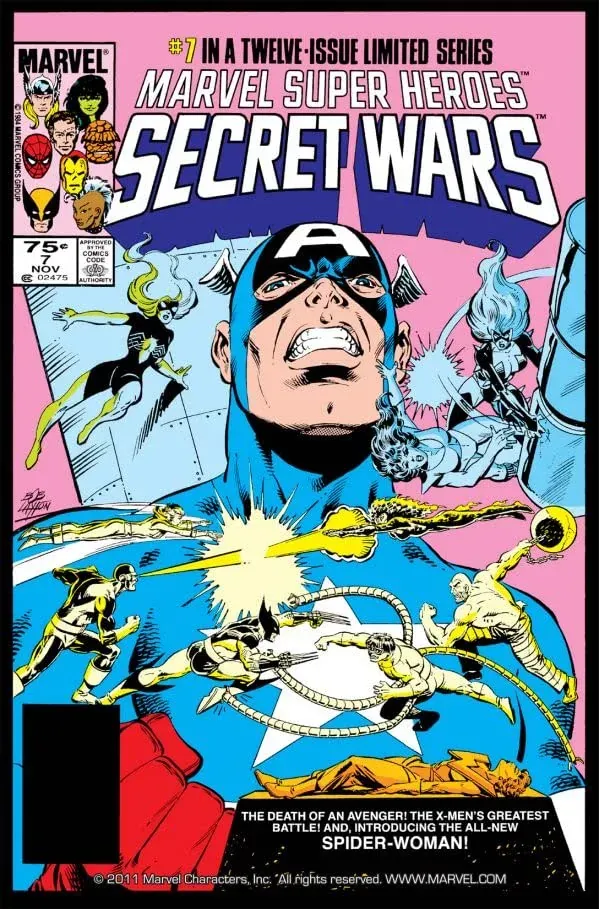 Cover of Marvel Super-Heroes Secret Wars #7