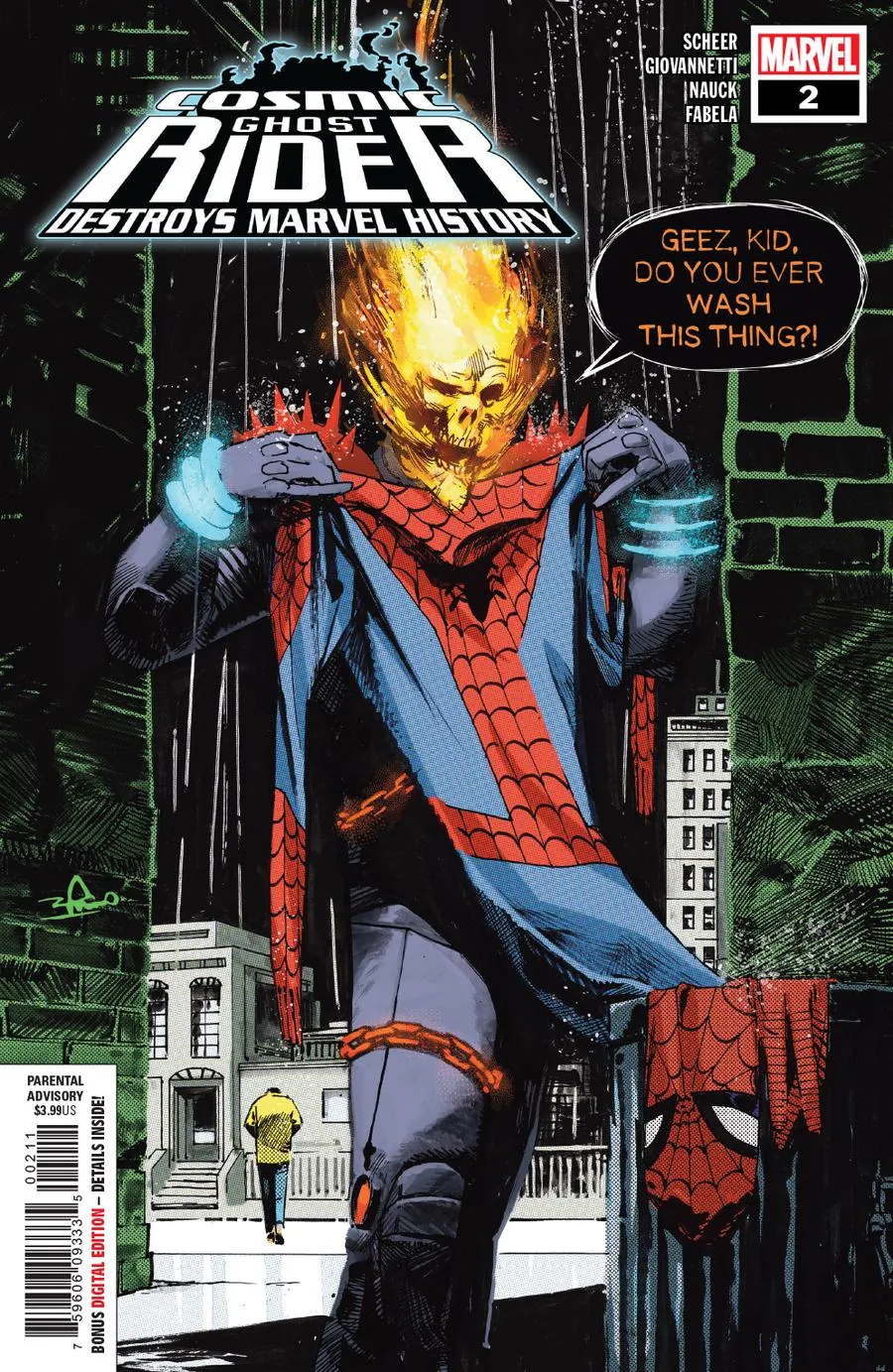 Cover of Cosmic Ghost Rider Destroys Marvel History #2