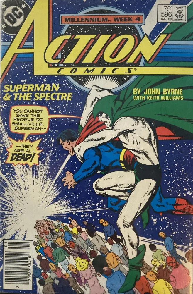 Cover of Action Comics #596