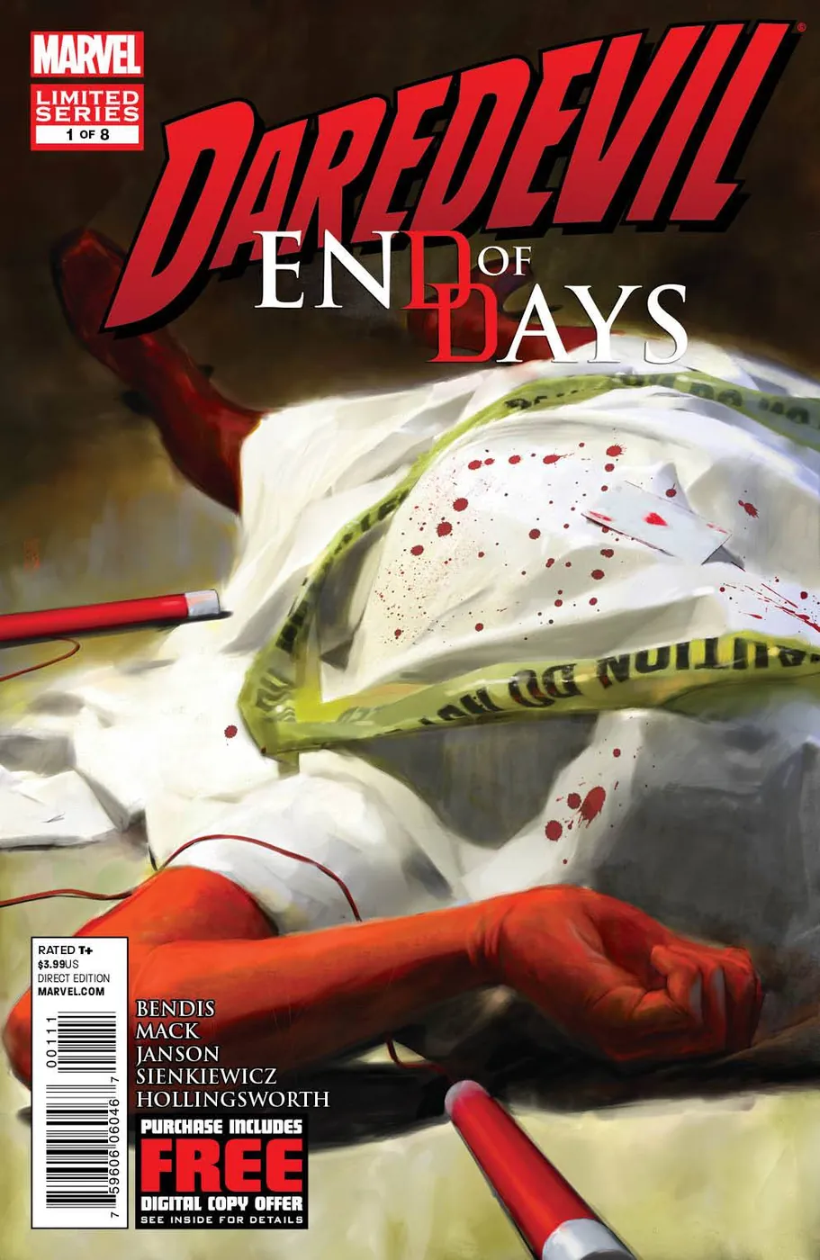 Cover of Daredevil: End of Days #1