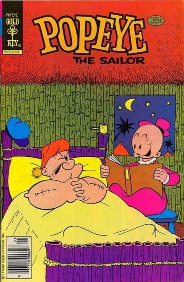 Cover of Popeye the Sailor #143