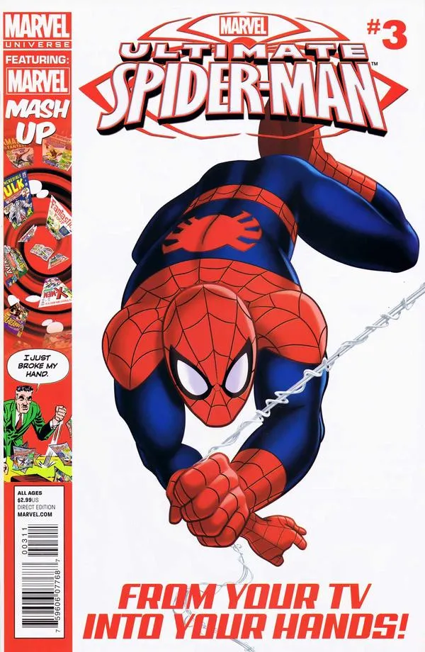 Cover of Marvel Universe Ultimate Spider-Man #3