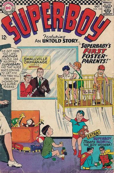 Cover of Superboy #133