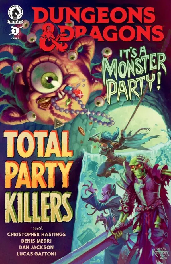 Cover of Dungeons & Dragons: Total Party Killers #1