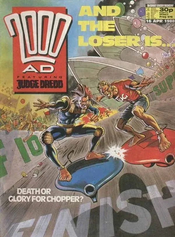 Cover of 2000 AD #570