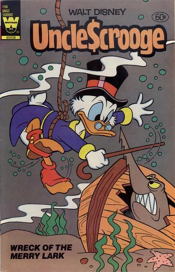 Cover of Walt Disney Uncle Scrooge #198