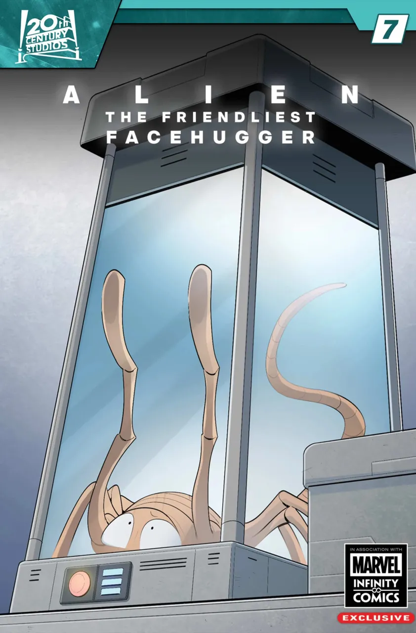 Cover of Alien: The Friendliest Facehugger Infinity Comic #7
