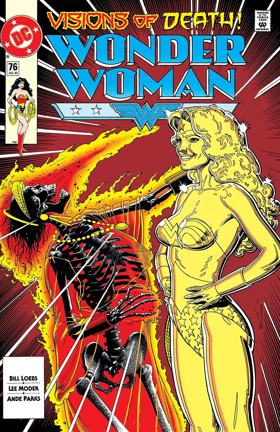 Cover of Wonder Woman #76