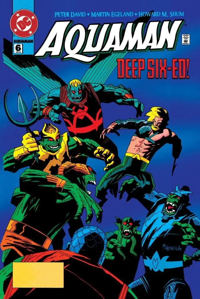Cover of Aquaman #6