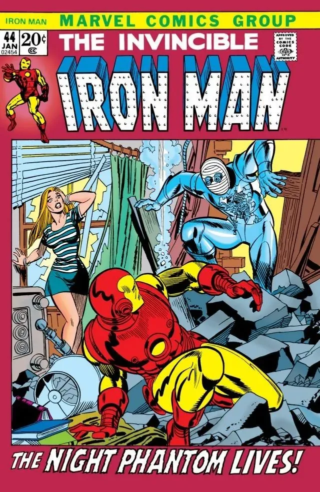 Cover of Iron Man #44